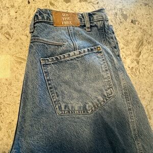 Free People Barrel Jeans